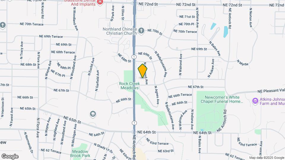 2707 NE 67th Pl Map and Location Details