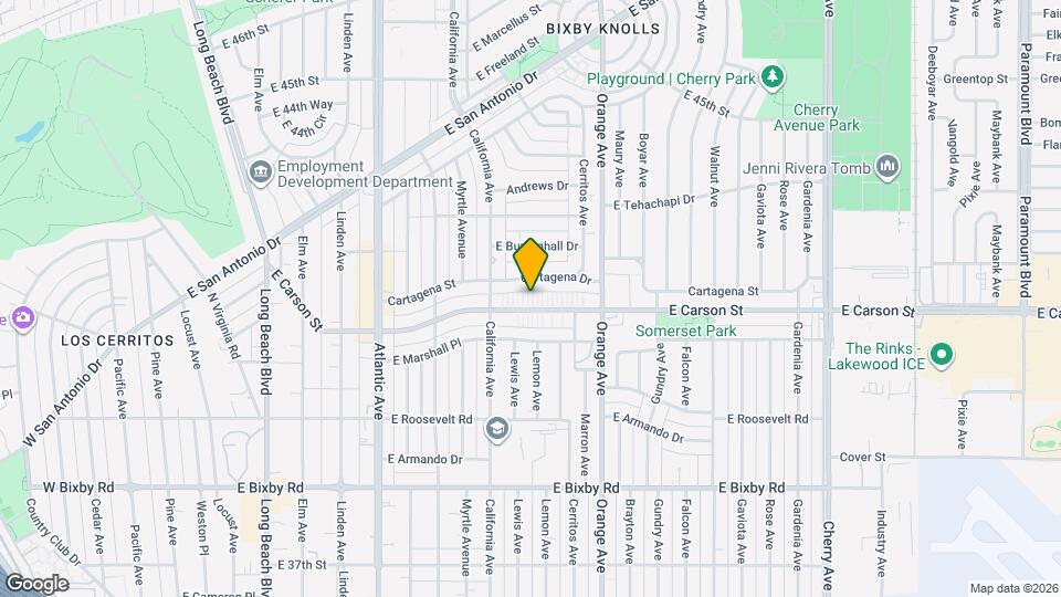 1049 E Carson St Map and Location Details