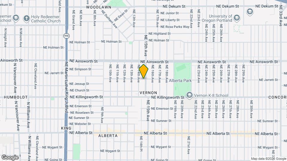 5735 NE 15th Ave Mapa y Detalles de la Ubicación