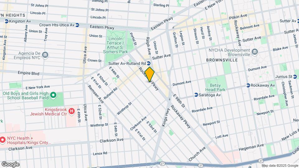 164 Rockaway Pky Mapa y Detalles de la Ubicación