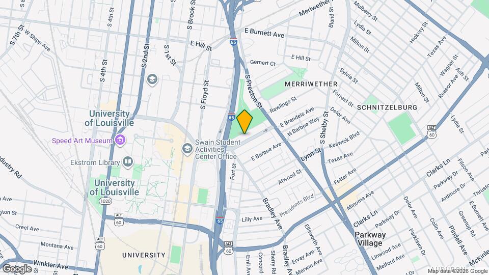 433 1/2 E Brandeis Ave Map and Location Details