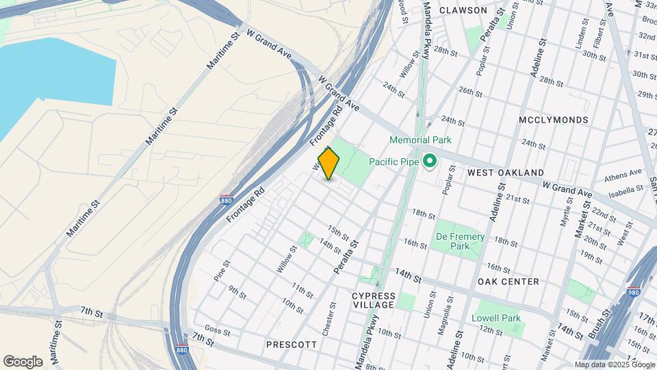 1712 17th St Map and Location Details