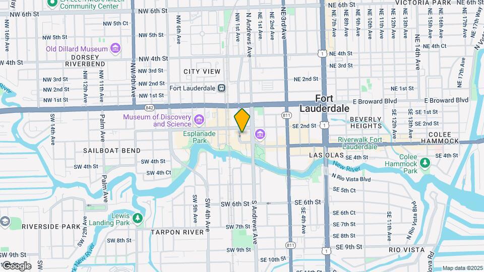 301 SW 1st Ave Map and Location Details