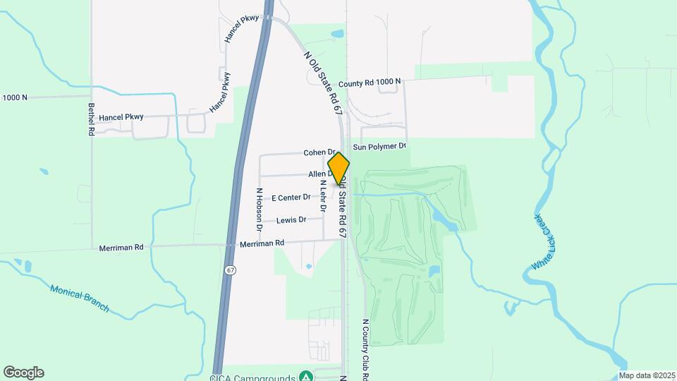 132 E Center Dr Map and Location Details