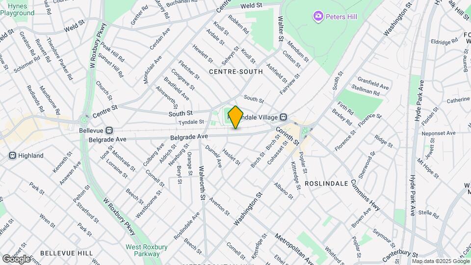 103 Belgrade Ave Map and Location Details