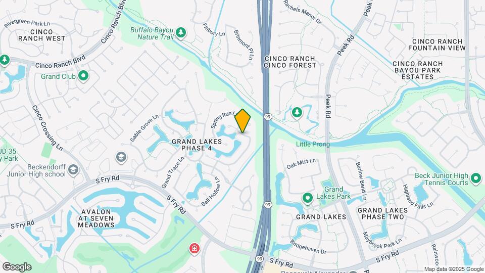 6915 Monarch Lake Ln Map and Location Details