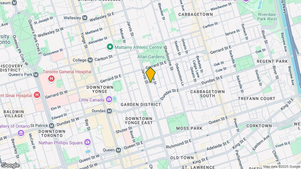 295 Jarvis St Map and Location Details
