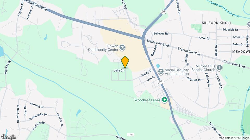 1925 Calvin Ave Map and Location Details