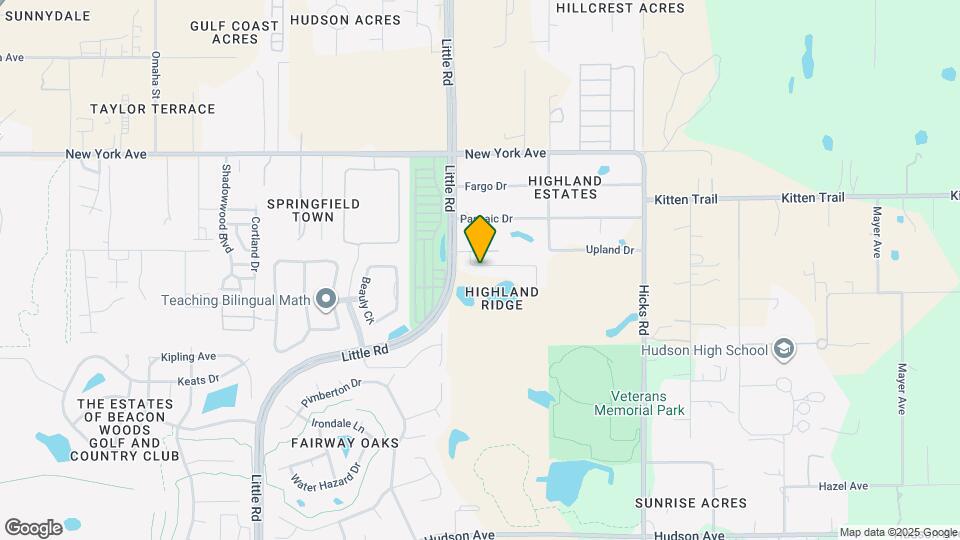 9532 Highland Ridge Dr Mapa y Detalles de la Ubicación