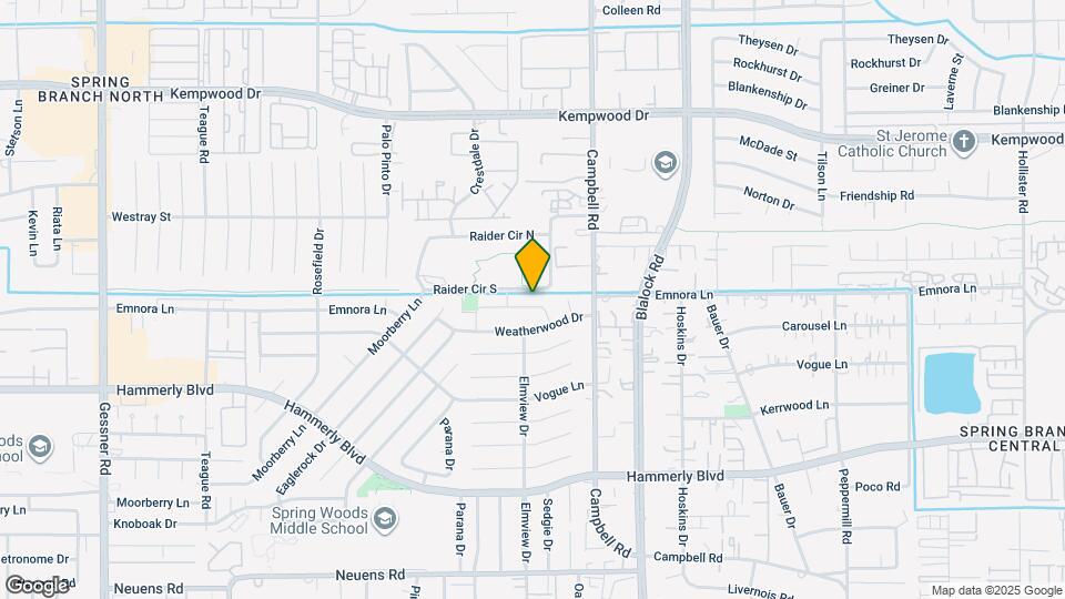 9522 Emnora Ln Map and Location Details
