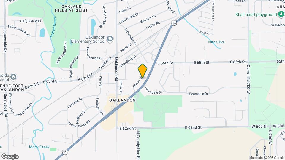 6439 Titania Dr Mapa y Detalles de la Ubicación