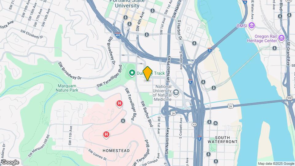 245 SW Meade St Map and Location Details