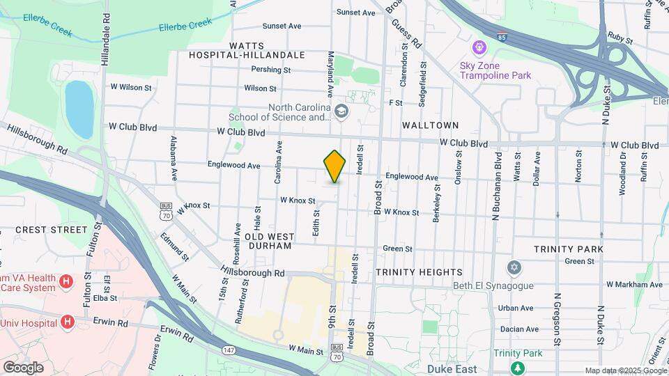 1009 9th St Map and Location Details