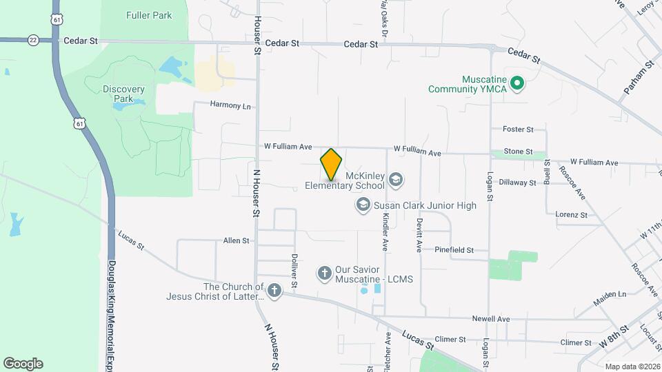 1602 Meadow Ln Map and Location Details