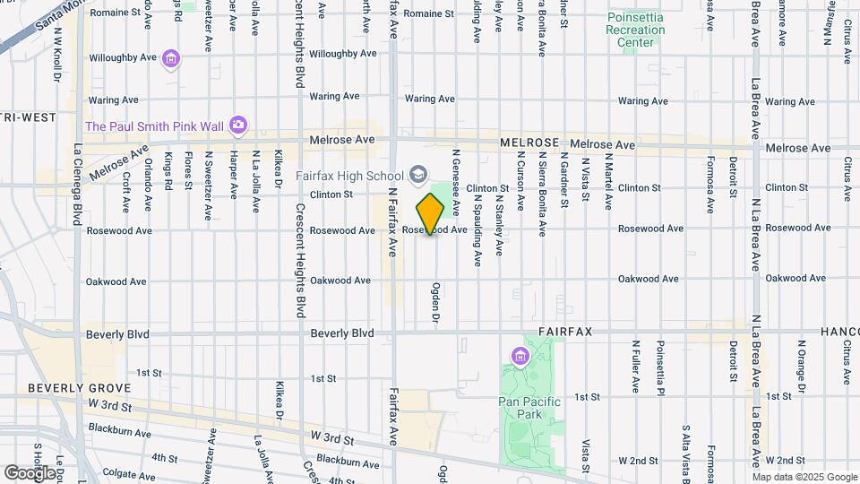 455 N Ogden Dr Map and Location Details