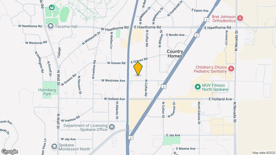 25 E Westview Ave Mapa y Detalles de la Ubicación