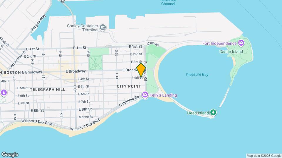 931 E 4th St, Unit 2 Map and Location Details