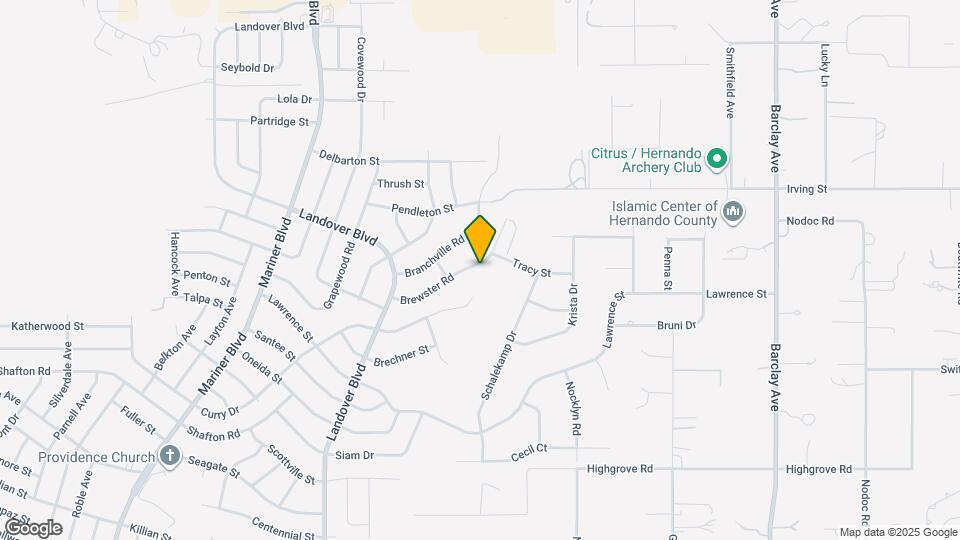 13336 Brewster Rd Mapa y Detalles de la Ubicación