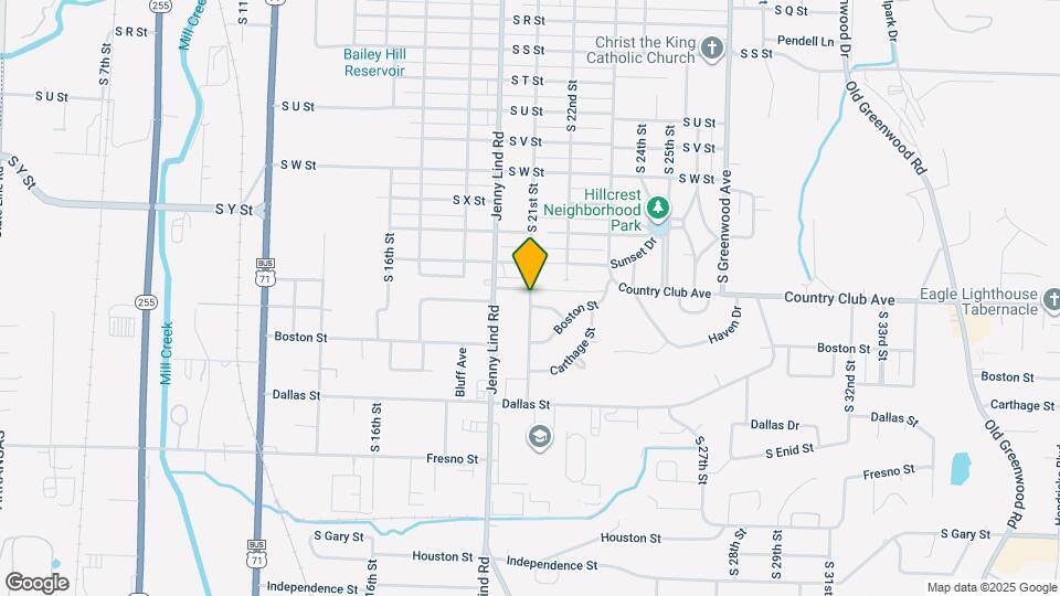 2808 S 21st St Map and Location Details