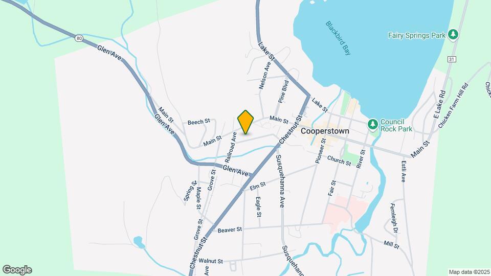 24 Leatherstocking St, Unit 1st fl Map and Location Details