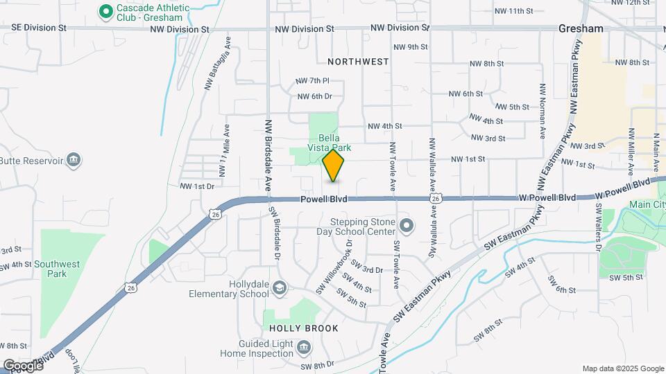 45 NW Bella Vista Ave Map and Location Details