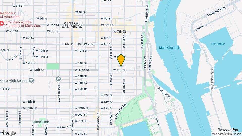 326 W 13th St Map and Location Details