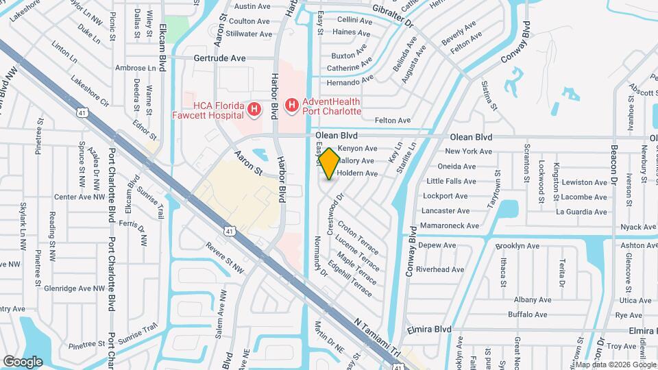 3133 Normandy Dr Map and Location Details