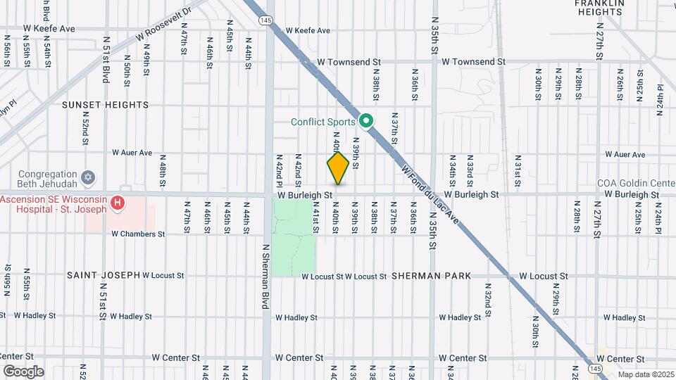 3930 W Burleigh St Mapa y Detalles de la Ubicación