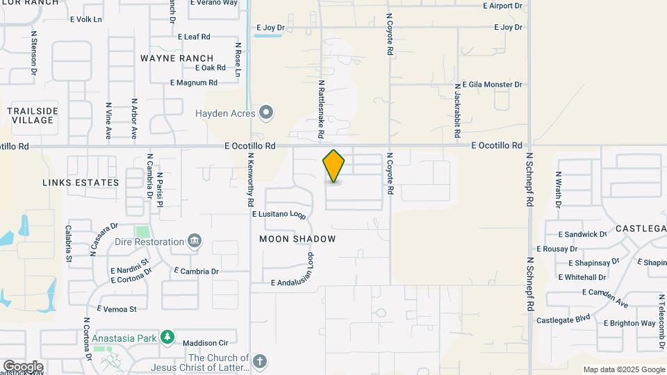 2311 E Meadow Point Way Map and Location Details