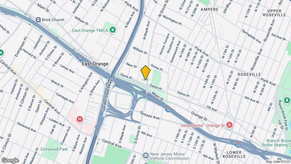 61 N Grove St Map and Location Details