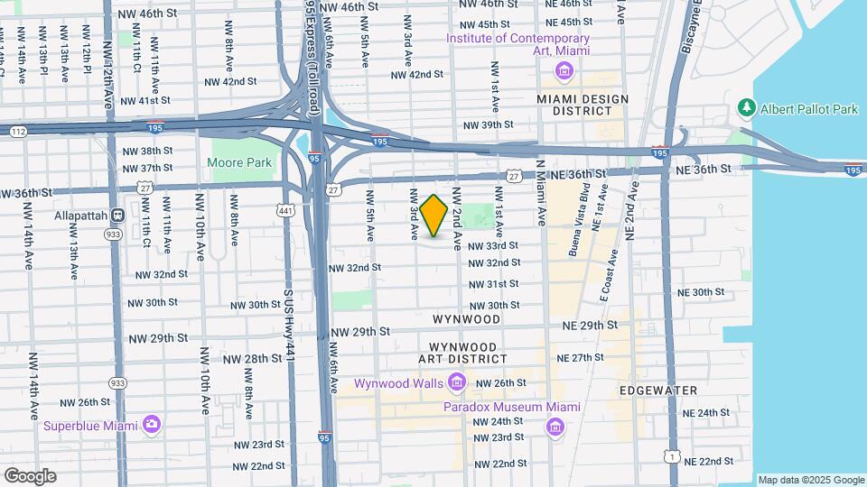259 NW 33rd St, Unit S5 Map and Location Details