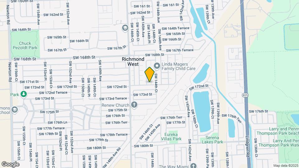 17188 SW 144th Pl Map and Location Details