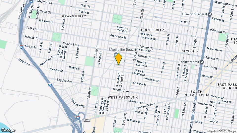 2229 Sigel St Map and Location Details