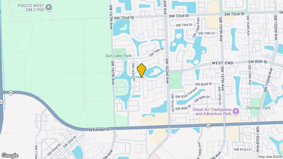 8118 SW 163rd Pl Map and Location Details