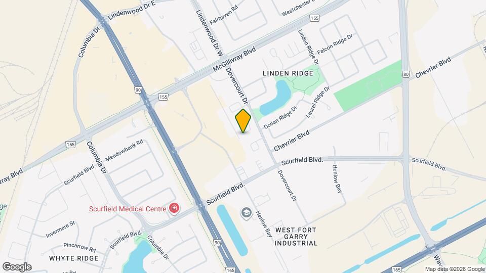 600 Dovercourt Dr Map and Location Details