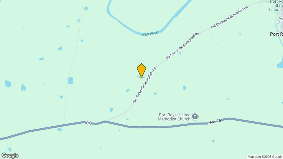 2877 Old Clarksville Map and Location Details