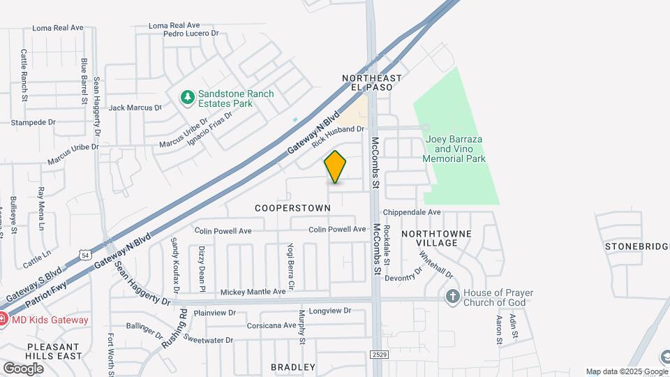 5709 David M Brown Ct Map and Location Details