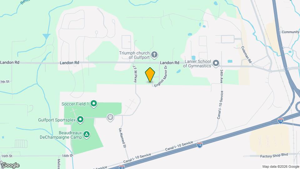 10261 English Manor Dr Map and Location Details