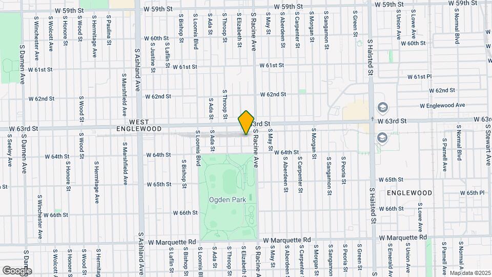 6331 S Elizabeth St Mapa y Detalles de la Ubicación