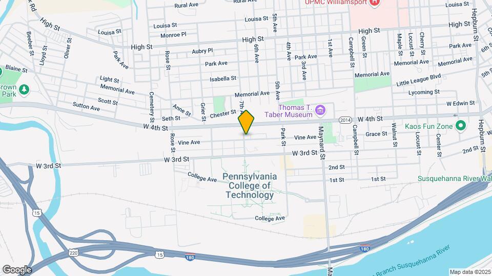 324 Susquehanna St Mapa y Detalles de la Ubicación
