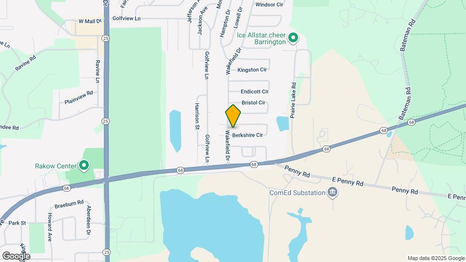 3023 Wakefield Dr, Unit # H Map and Location Details