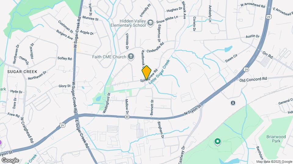 4800 Springview Rd Map and Location Details