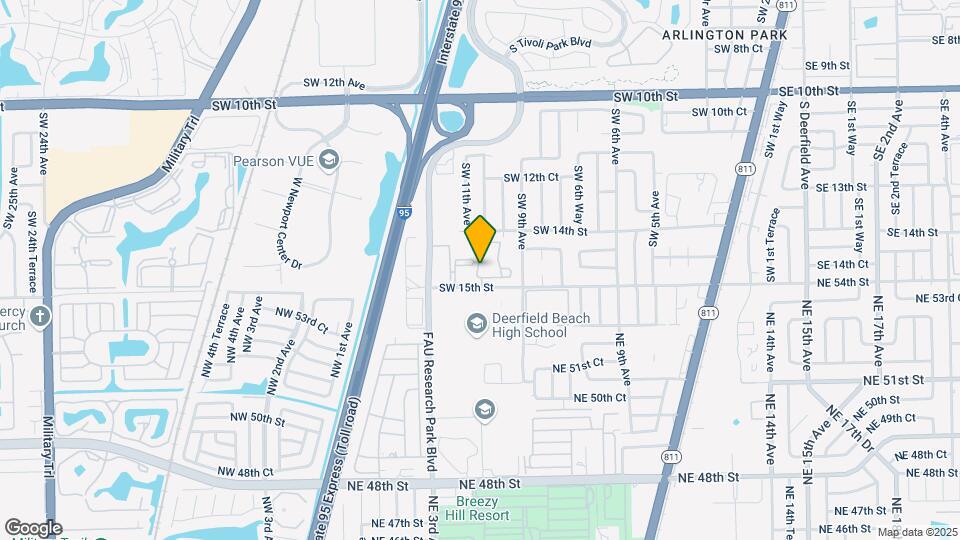 997 SW 15th St Map and Location Details