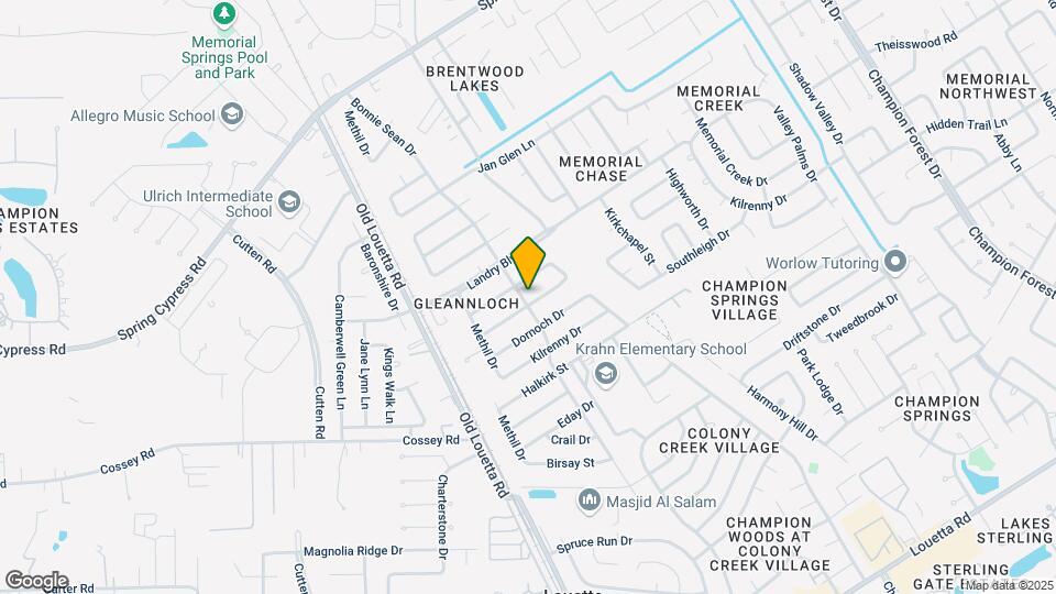9526 Dundalk St Map and Location Details