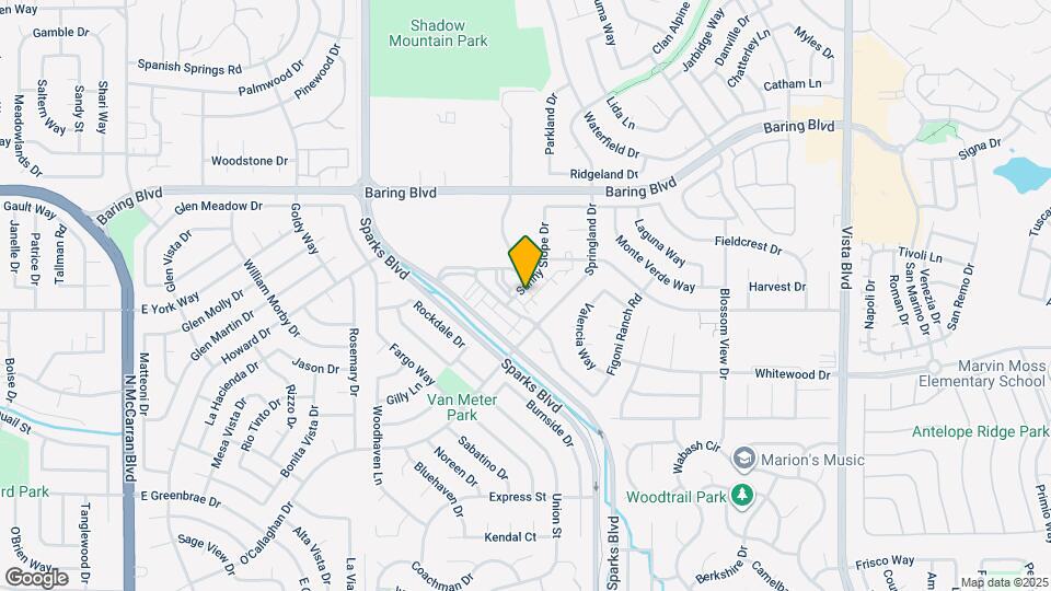 2506 Sunny Slope Dr Map and Location Details