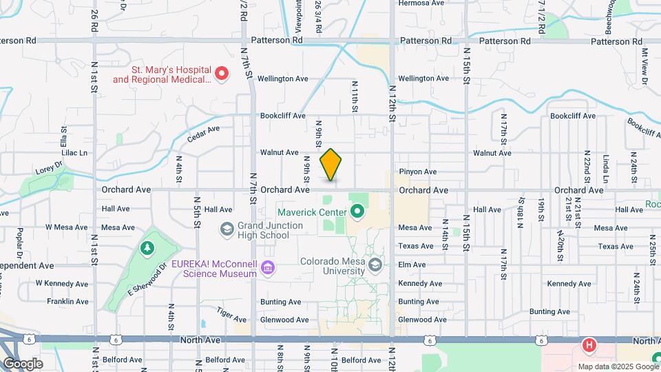 954 Orchard Ave Map and Location Details