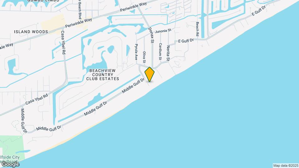 Sanibel Siesta on the Beach Map and Location Details