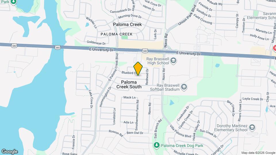 1705 Nighthawk Dr Map and Location Details