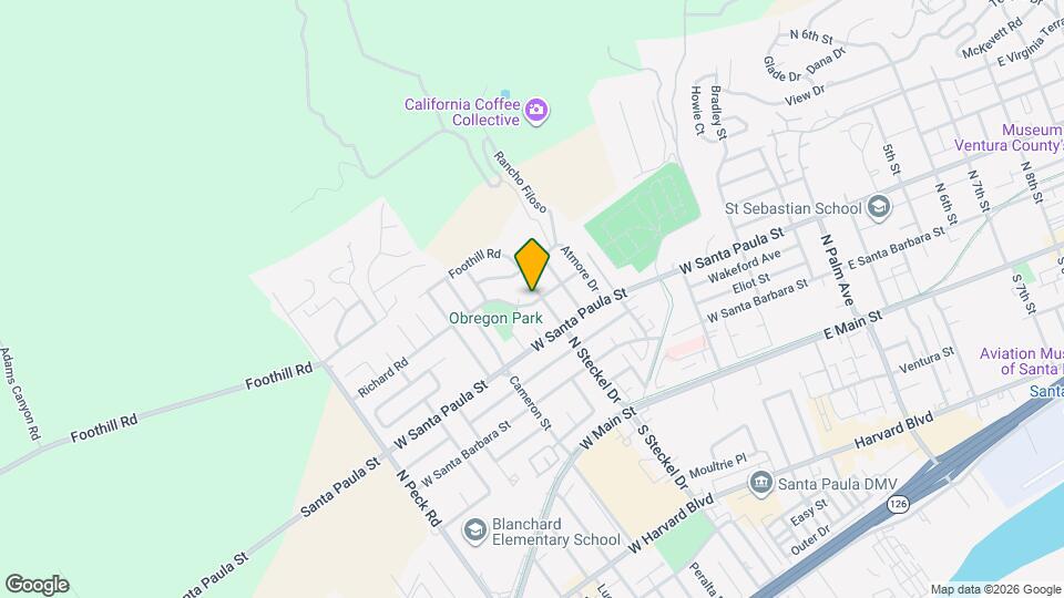 400 N Steckel Dr Map and Location Details