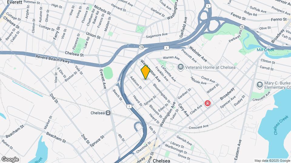 105 Orange St Map and Location Details